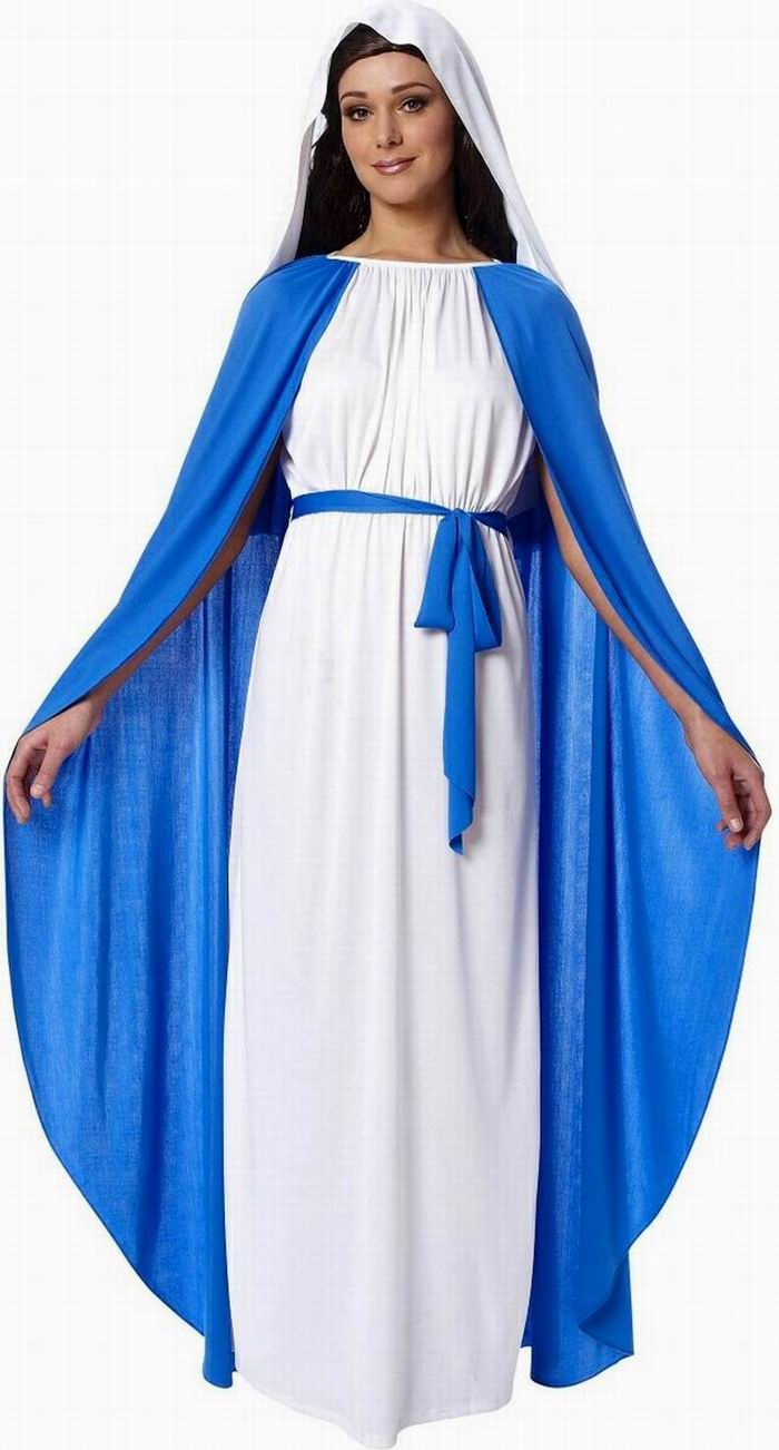  Girls Deluxe Virgin Mary Costume